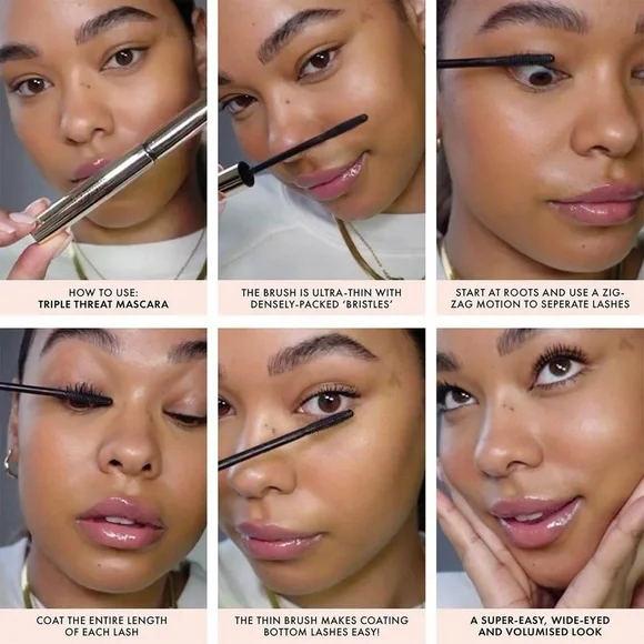 Iconic London Triple Threat Mascara in Black | NEW | Full Size - Picture 9 of 14